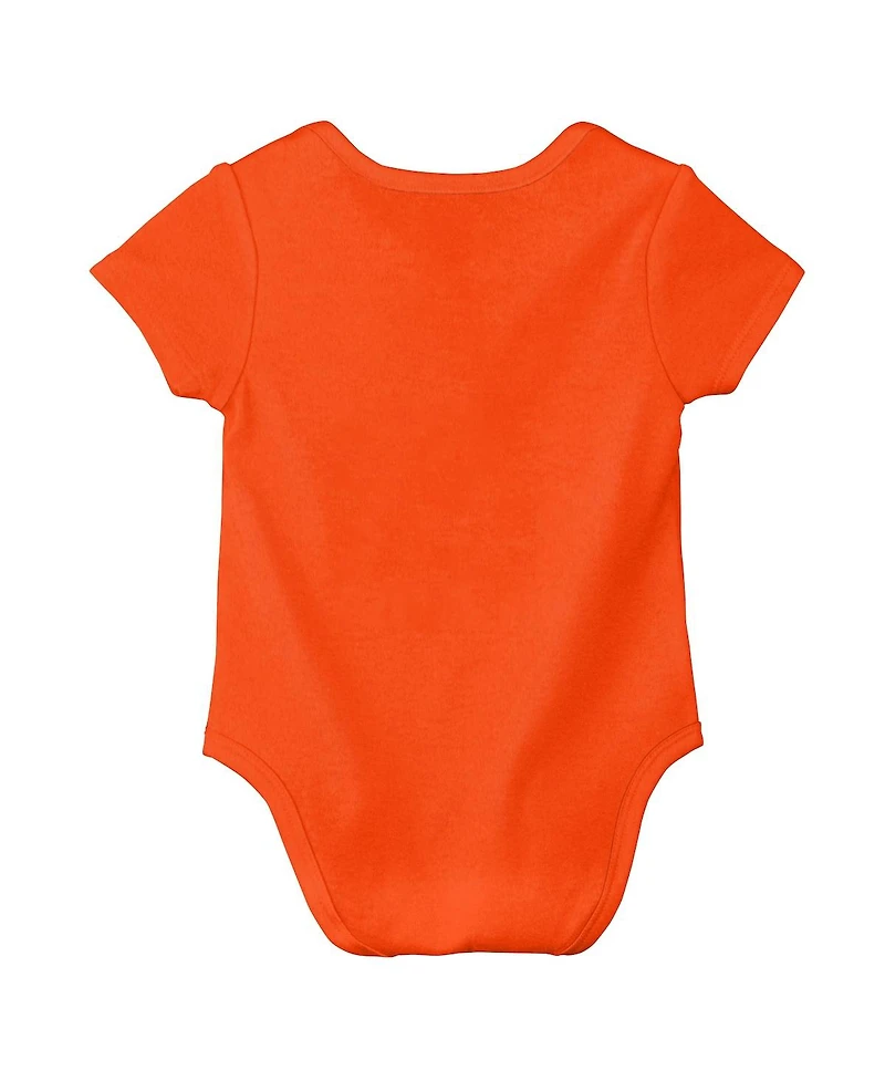 Nike Big Boys and Girls Orange Wnba Essential Logo Bodysuit