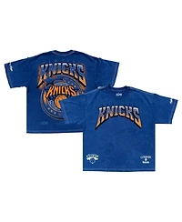 Two Hype Men's Blue New York Knicks Drip Dime Collection Premium T-Shirt