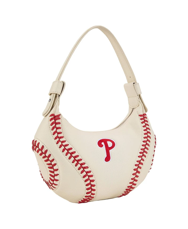 Montana West Women's Philadelphia Phillies Shoulder Hobo Bag