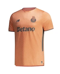 New Balance Men's Orange Fc Porto 2025/26 Away Replica Jersey