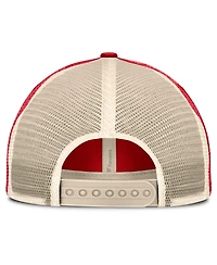 Fanatics Men's Red/Natural Carolina Hurricanes Rival Trucker Adjustable Hat