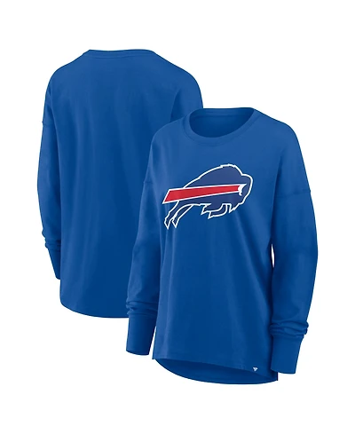 Fanatics Women's Royal Buffalo Bills Essential Long Sleeve T-Shirt