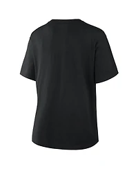 Fanatics Women's Black Detroit Lions Fade Legacy T-Shirt