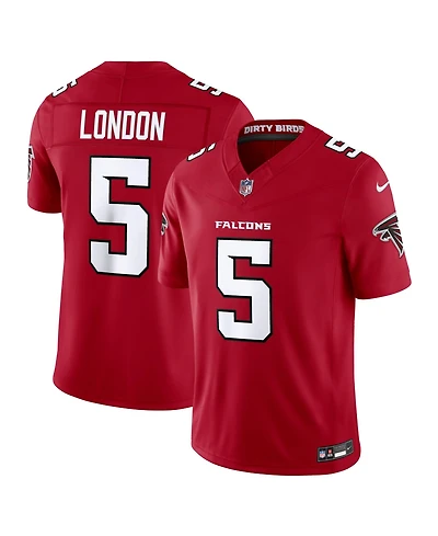 Nike Men's Drake London Red Atlanta Falcons Vapor F.u.s.e. Sewn Down Limited Jersey