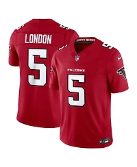 Nike Men's Drake London Red Atlanta Falcons Vapor F.u.s.e. Sewn Down Limited Jersey