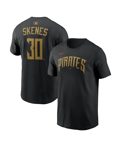 Nike Men's Paul Skenes Black Pittsburgh Pirates 2026 City Connect Name and Number T-Shirt