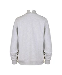 '47 Brand Women's Gray Notre Dame Fighting Irish Laurel Arch Mock Neck Sweatshirt