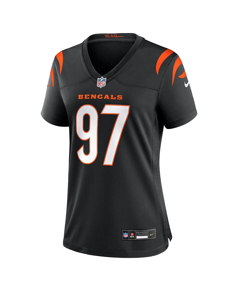 Nike Women's Dexter Lawrence Ii Black Cincinnati Bengals Game Jersey