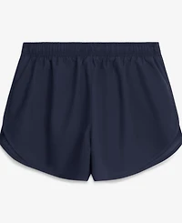 Nike Women's Navy North Carolina Tar Heels Tempo Mid-Rise Dri-fit Shorts