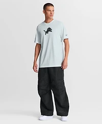 Nike Men's Silver Detroit Lions Sideline Lead The Charge Legend Dri-fit T-Shirt
