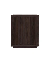 Manhattan Comfort Evelyn 2-Piece 32" Modern 1-Drawer Nightstands