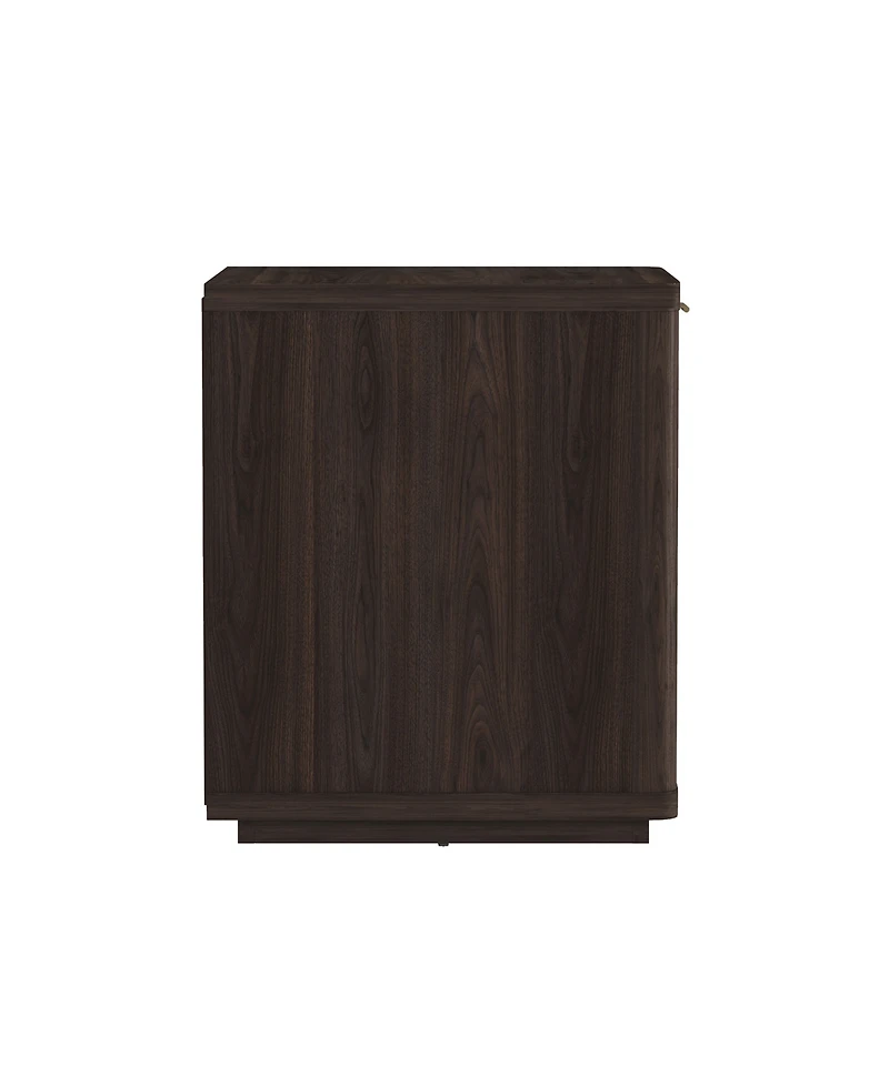 Manhattan Comfort Evelyn 2-Piece 20" -Drawer Nightstands