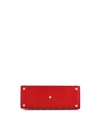Pre-Owned Gucci Small Padlock Top Handle Bag Gg Coated Canvas and Leather