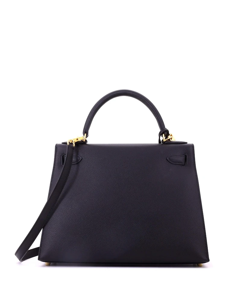 Pre-Owned HERMES Kelly Handbag Epsom with Gold Hardware
