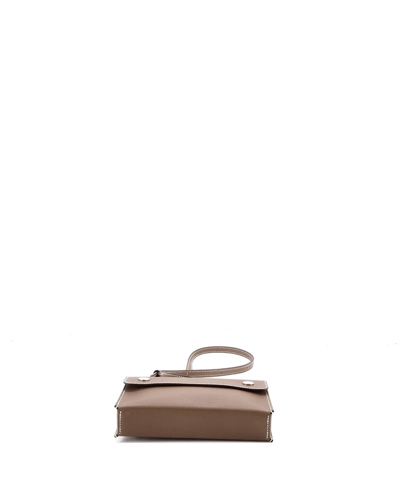 Pre-Owned HERMES Hermesnap Wallet Bag Epsom
