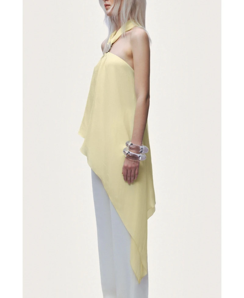 Nocturne Women's Sleeveless Halter Blouse