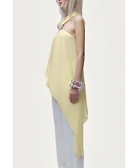 Nocturne Women's Sleeveless Halter Blouse