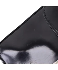 Pre-Owned Gucci Medium Interlocking Shoulder Bag Patent