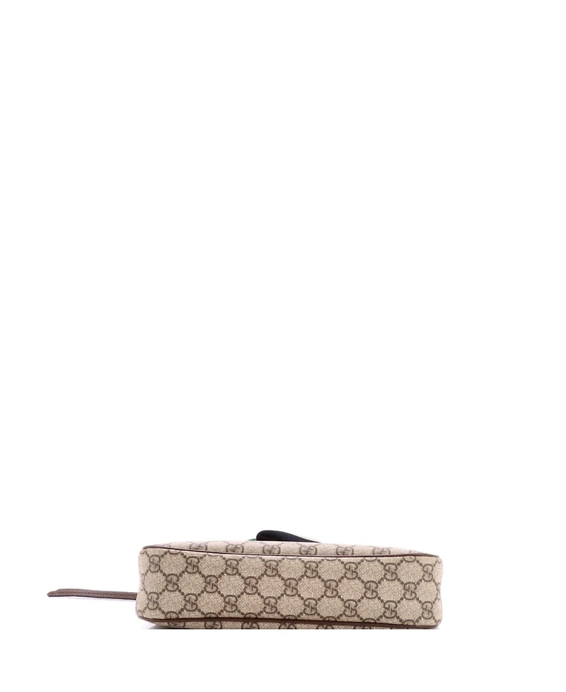 Pre-Owned Gucci Small Ophidia Charm Shoulder Bag Gg Coated Canvas
