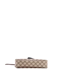Pre-Owned Gucci Small Ophidia Charm Shoulder Bag Gg Coated Canvas