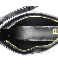 Pre-Owned Celine Medium Triomphe Tilly Bag Triomphe Coated Canvas