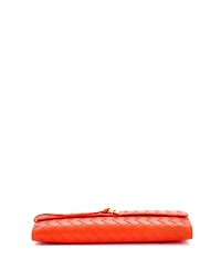Pre-Owned Bottega Veneta Long Andiamo Top Handle Clutch Intrecciato Nappa