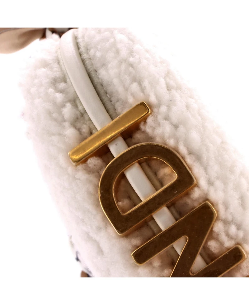 Pre-Owned Fendi Nano Fendigraphy Bag Shearling