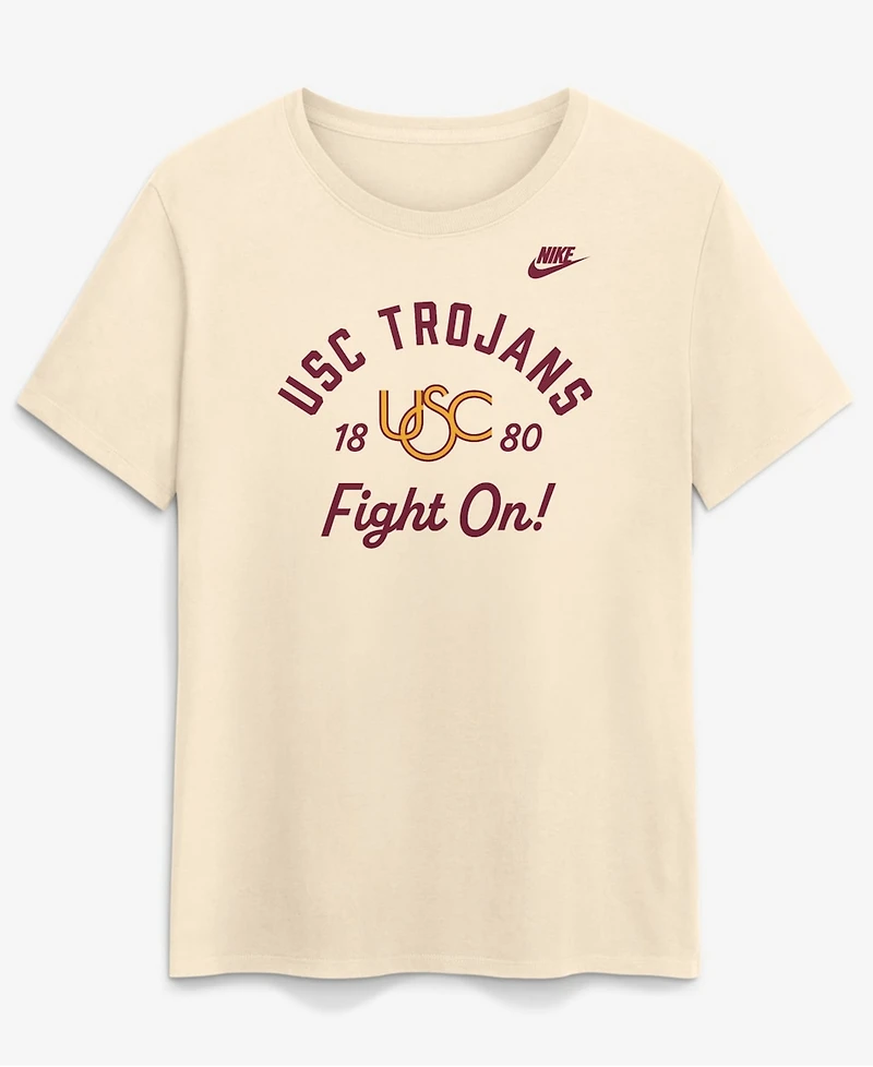 Nike Women's Natural Usc Trojans Legacy Team Name T-Shirt