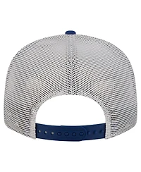 New Era Men's Royal Buffalo Bills Core Team 9FIFTY Trucker Snapback Hat