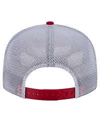 New Era Men's Red Tampa Bay Buccaneers Core Team 9FIFTY Trucker Snapback Hat