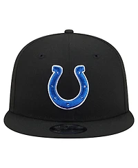 New Era Men's Black Indianapolis Colts 9FIFTY Snapback Hat