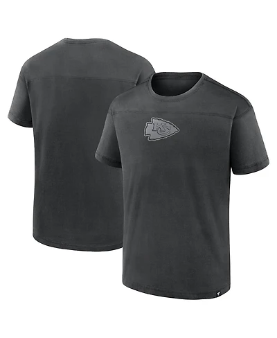 Fanatics Men's Black Kansas City Chiefs Mini Tonal T-Shirt