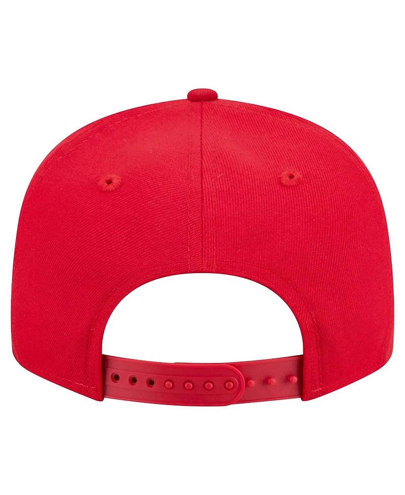 New Era Men's Red Kansas City Chiefs 9FIFTY Snapback Hat