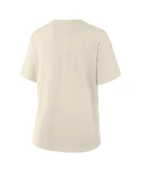 Fanatics Women's Cream New Orleans Saints Dove Legacy T-Shirt