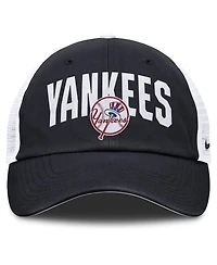 Nike Men's Navy New York Yankees Primetime Club Adjustable Trucker Hat