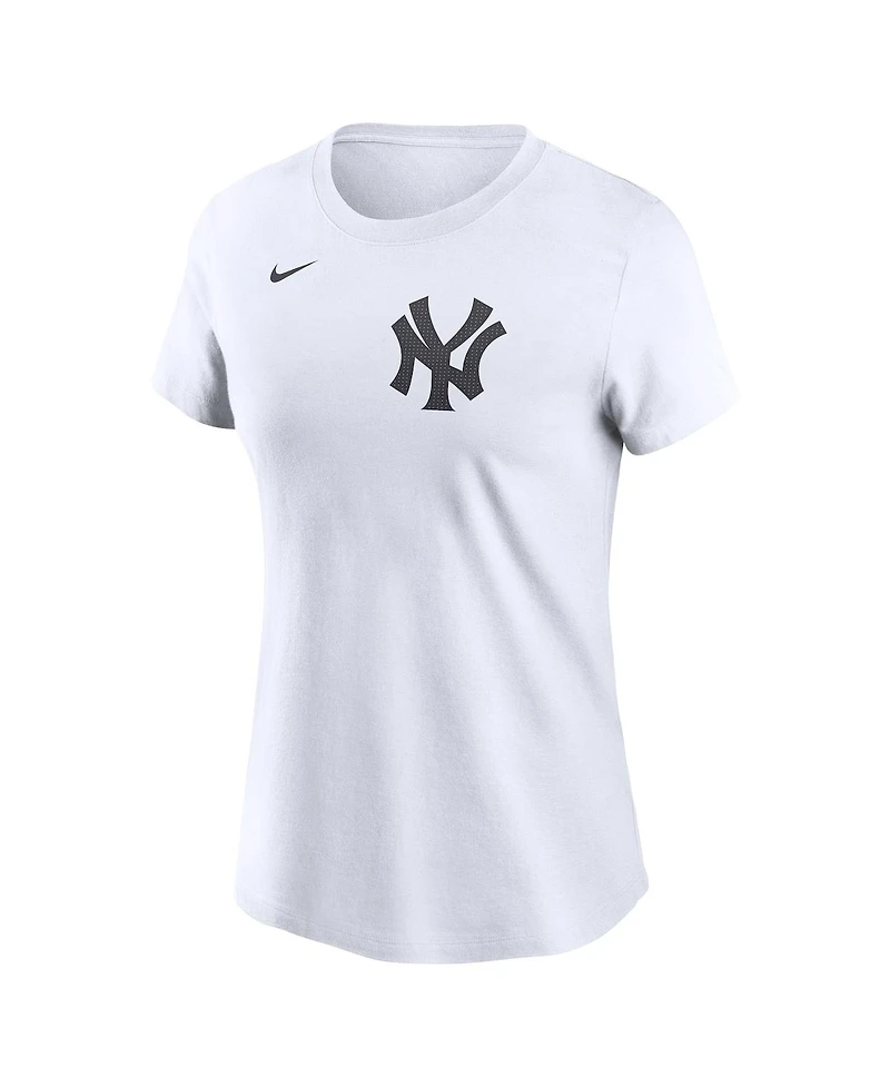 Nike Women's Paul Goldschmidt White New York Yankees Cooperstown Collection Fuse Name Number T-Shirt