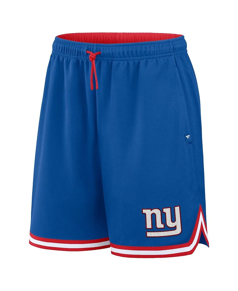 Fanatics Men's Royal New York Giants Fearless Drive Shorts