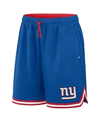 Fanatics Men's Royal New York Giants Fearless Drive Shorts