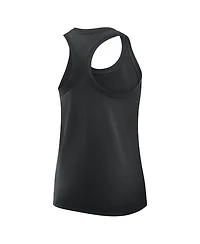 Nike Women's Black Pittsburgh Steelers Hurry Up Tri-Blend Dri-fit Tank Top