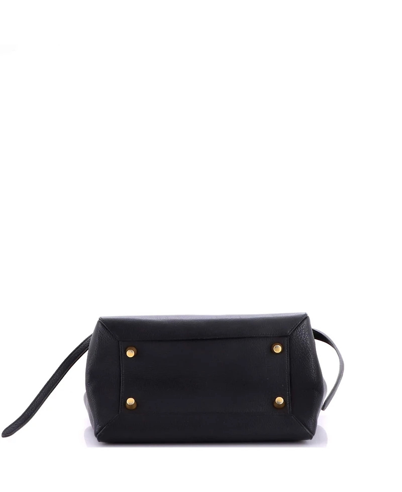 Pre-Owned Celine Mini Belt Bag Textured Leather