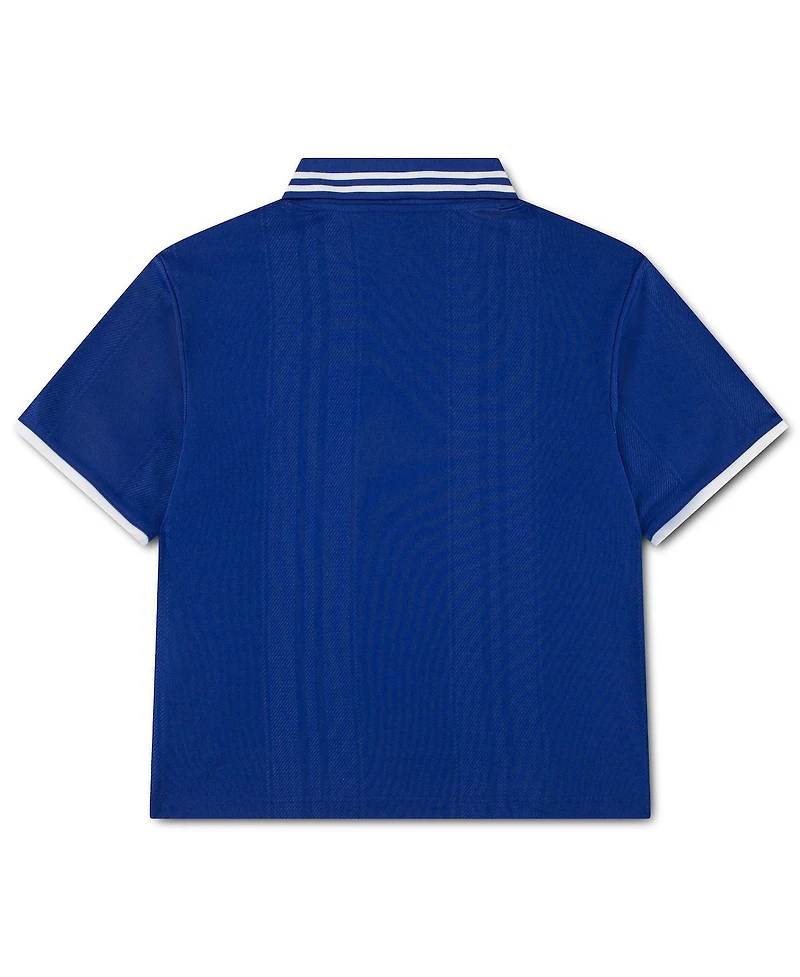 Jordan Big Boys and Girls Royal Brazil National Team Polo Shirt