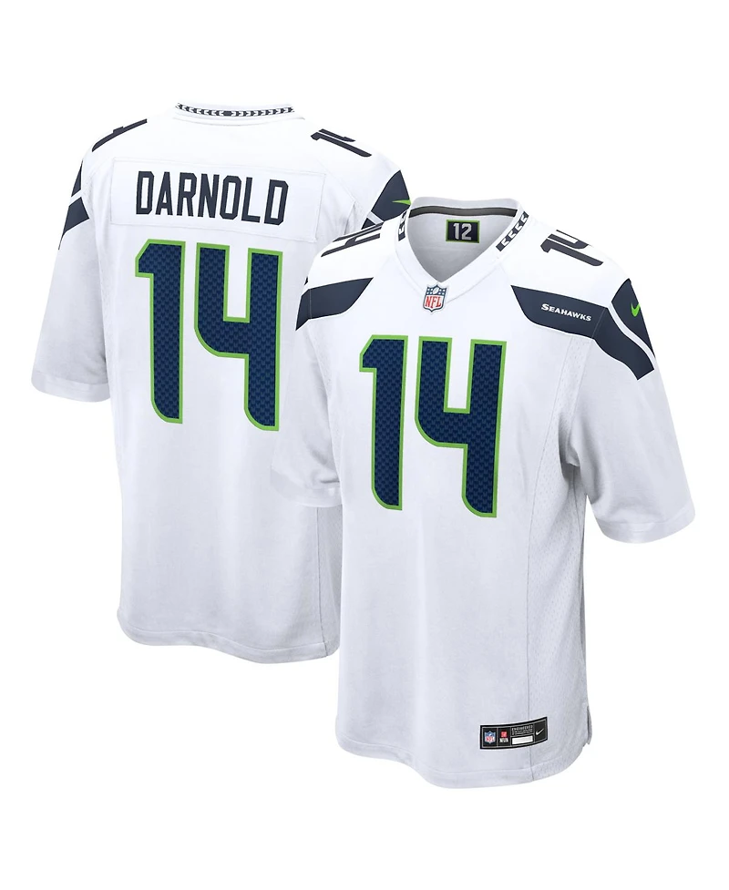 Nike Men's Sam Darnold White Seattle Seahawks Game Jersey