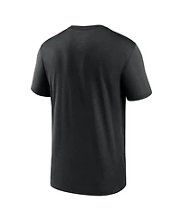 Nike Men's Black Ohio State Buckeyes Primetime Legend Kinetic Mantra Dri-fit T-Shirt