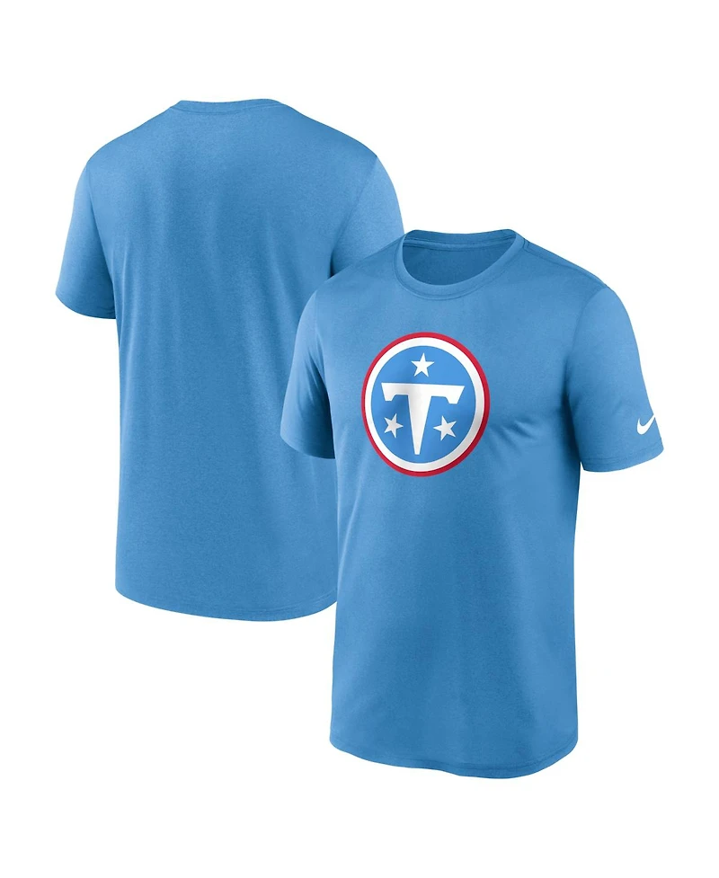 Nike Men's Light Blue Tennessee Titans Primetime Legend Dri-fit T-Shirt