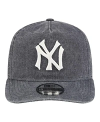 New Era Men's Navy Heather New York Yankees Throwback Denim Classic 19TWENTY Adjustable Hat