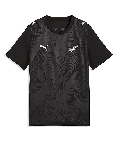 Puma Big Boys and Girls Black New Zealand National Team 2026 Home Replica Jersey