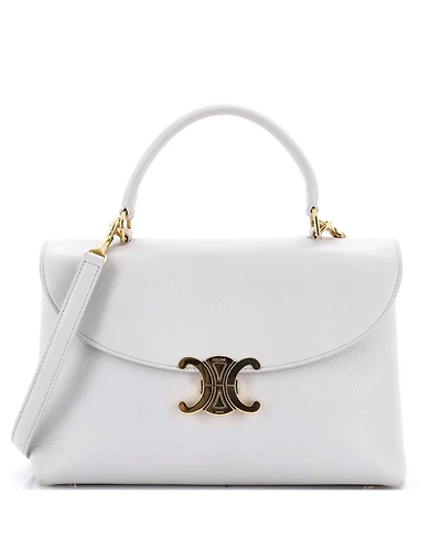 Pre-Owned Celine Medium Nino Top Handle Bag Leather