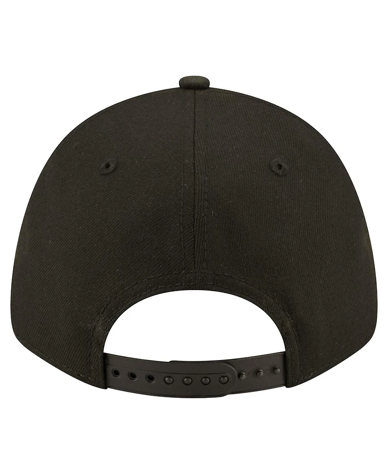 New Era Men's Black Las Vegas Raiders Core Team 9FORTY Adjustable Hat