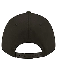 New Era Men's Black Las Vegas Raiders Core Team 9FORTY Adjustable Hat