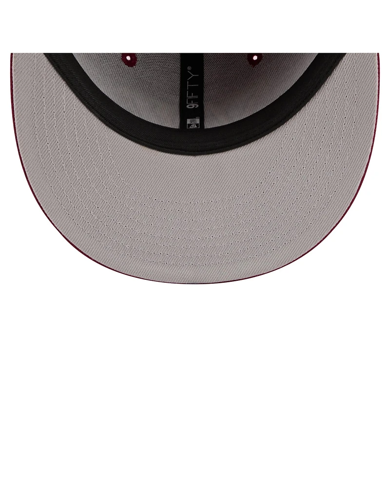 New Era Men's Burgundy Washington Commanders 9FIFTY Snapback Hat